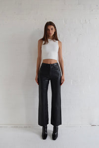 Samantha Faux Leather Pants